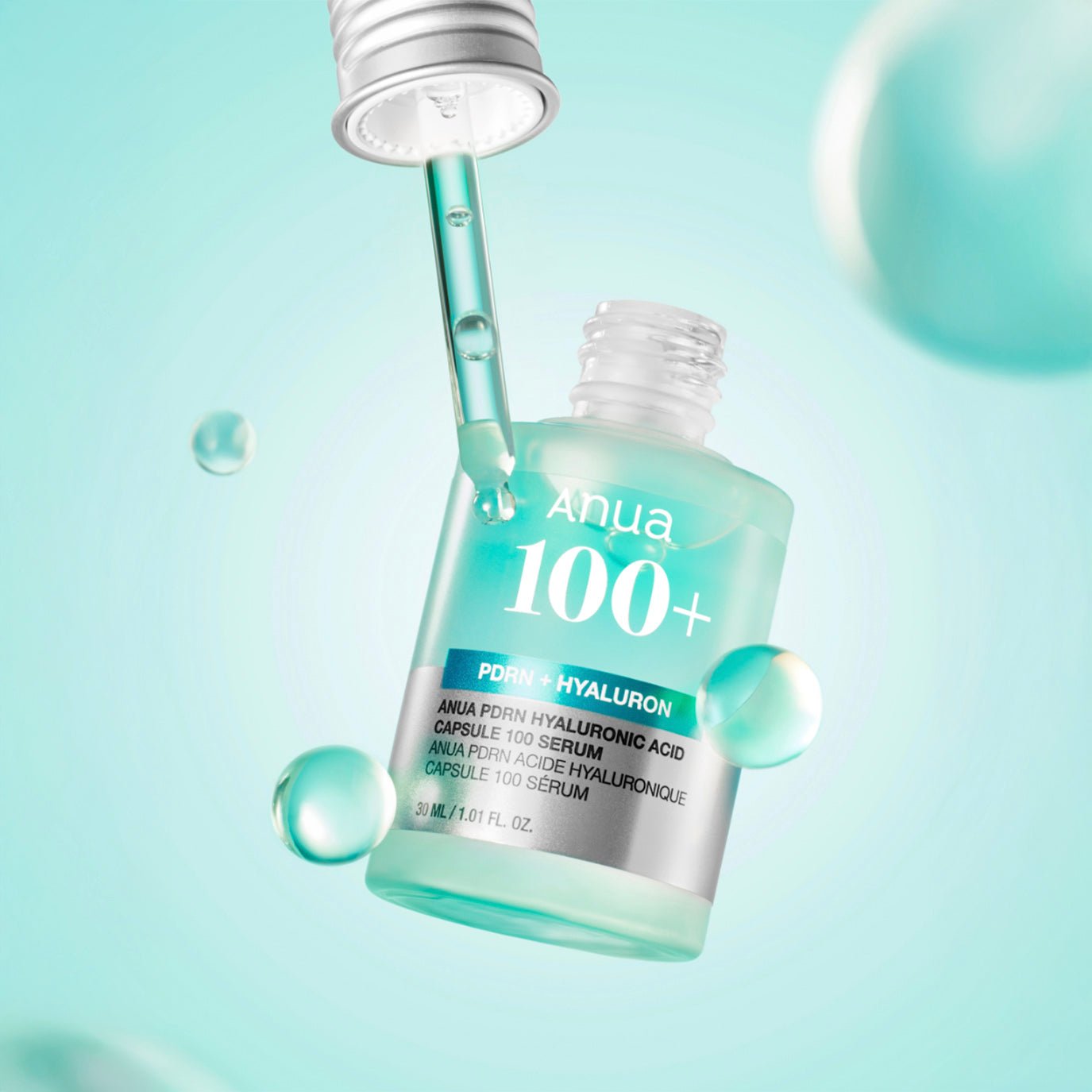 Anua PDRN Hyaluronic Acid Capsule 100 Serum – Sérum hydratant intensif à l’acide hyaluronique et PDRN