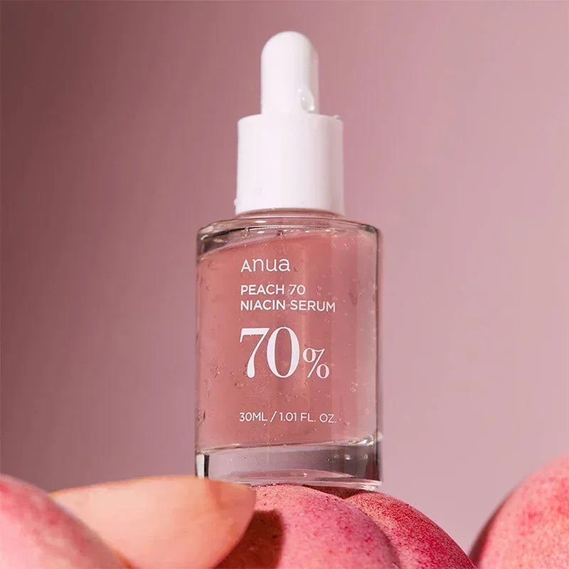 Anua Peach 70% Niacin Serum â SĂ©rum Ăclat Peau de PĂȘche