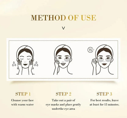 Senana – Masque Yeux Or Collagène – Hydratation & Anti-Fatigue