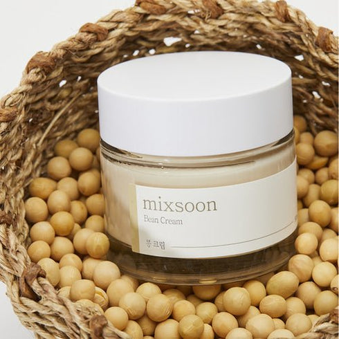 Mixsoon Bean Cream – Crème Hydratante Fermentée pour Peau Éclatante