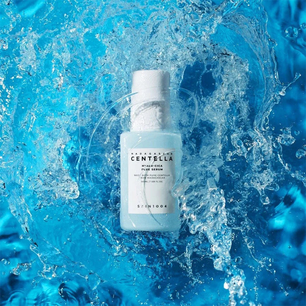 Skin1004 – Madagascar Centella Hyalu-Cica Blue Serum | Sérum Apaisant & Ultra-Hydratant