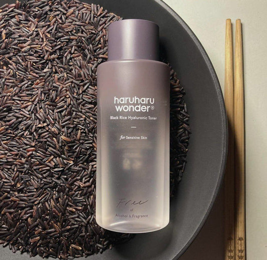 Haruharu Wonder – Toner Hyaluronique au Riz Noir / Sans Parfum