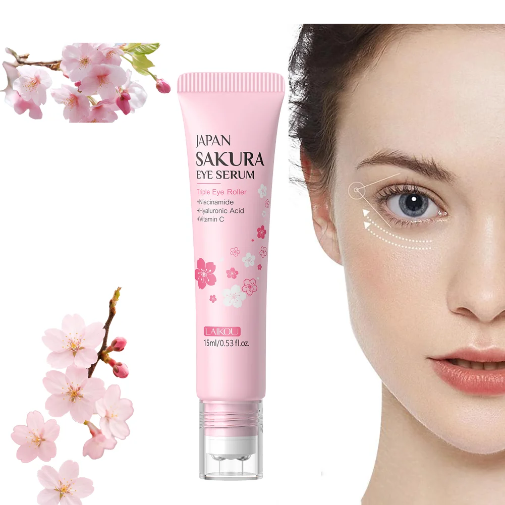 Laikou Japan Sakura – Sérum Roller à l'Essence de Sakura