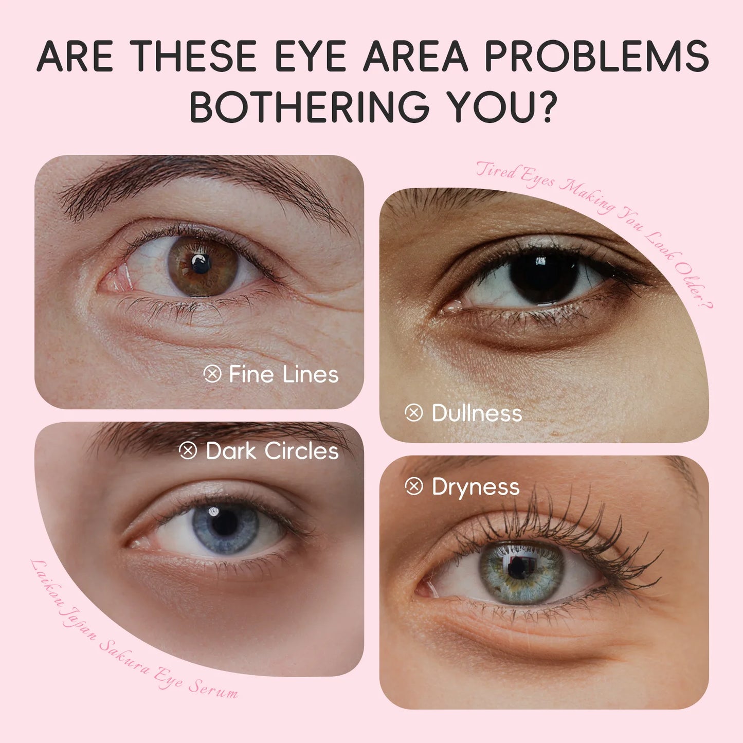 Laikou Japan Sakura – Sérum Roller à l'Essence de Sakura